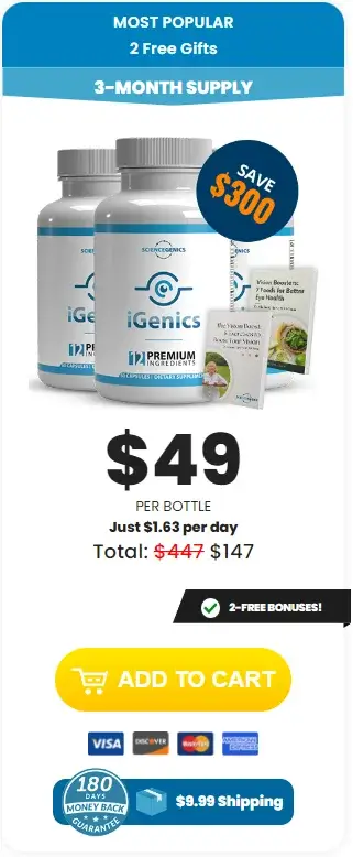  iGenics Buy Now 3 Pounches